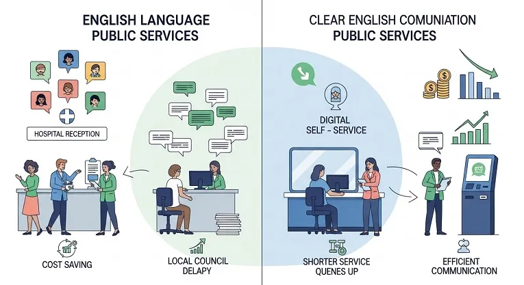How English Language Proficiency Reduces Public Service Costs